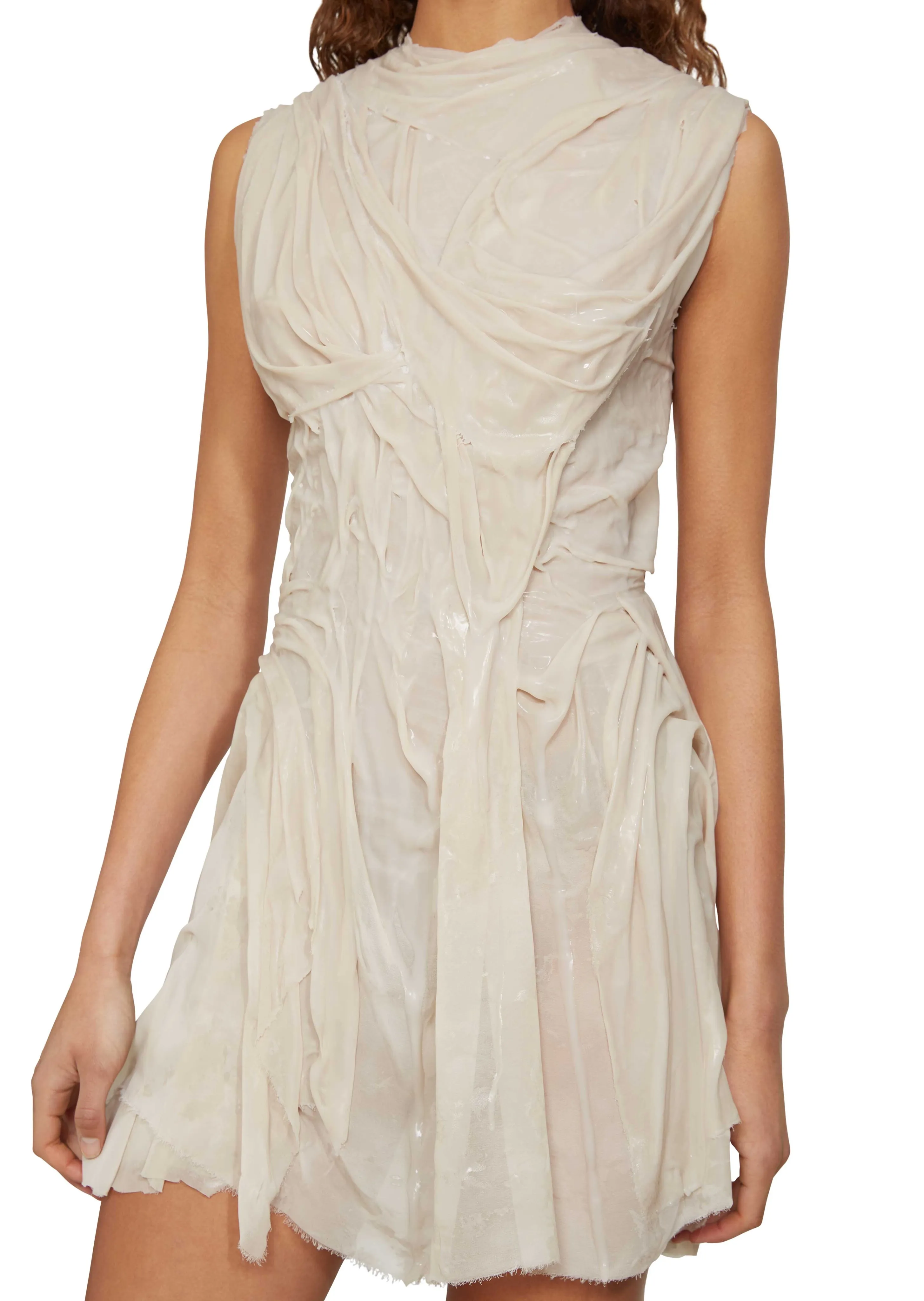 Latex Skater Dress