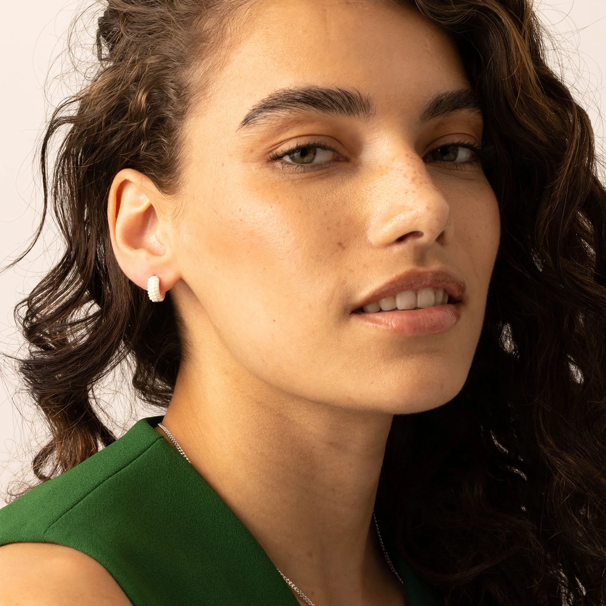 Mini Birthstone Sparkle Hoops