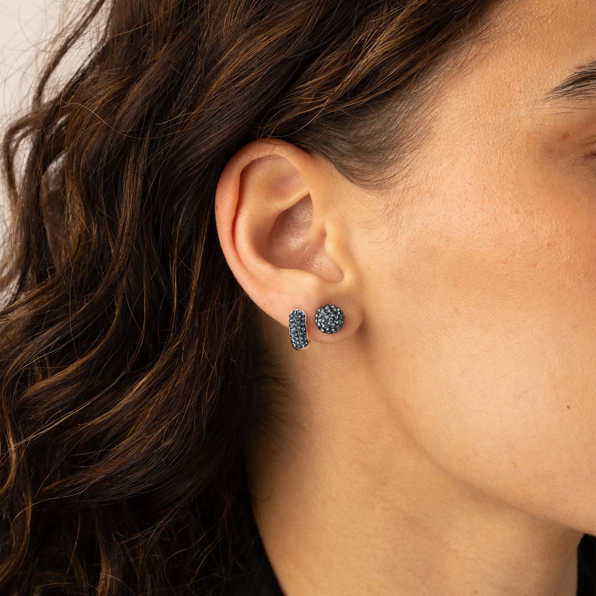 Mini Birthstone Sparkle Hoops