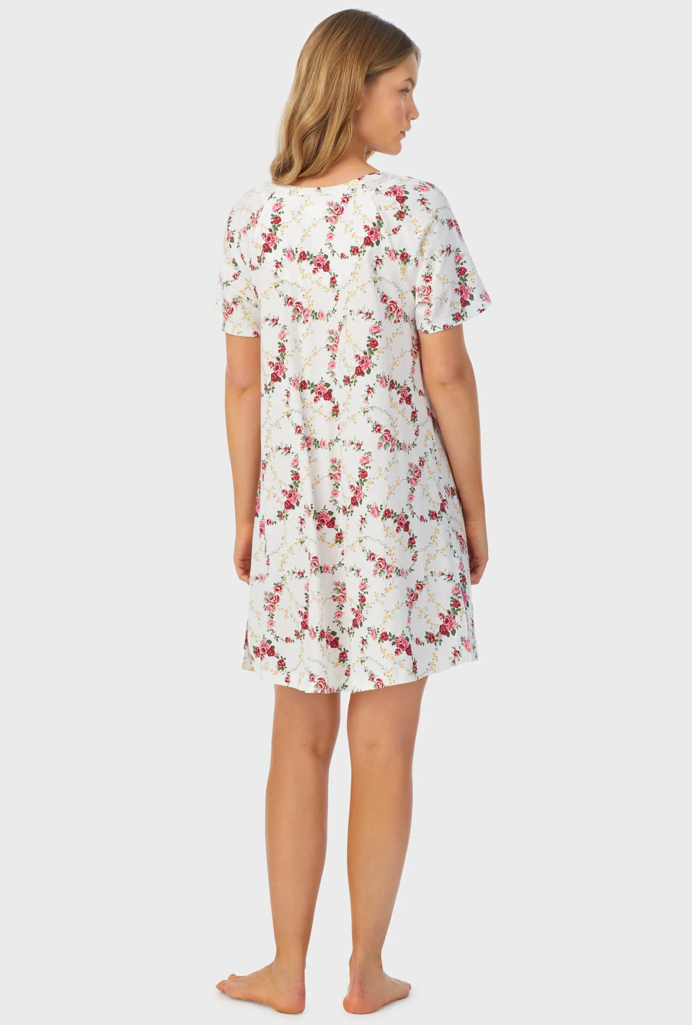 Rose Vine Short Nightshirt