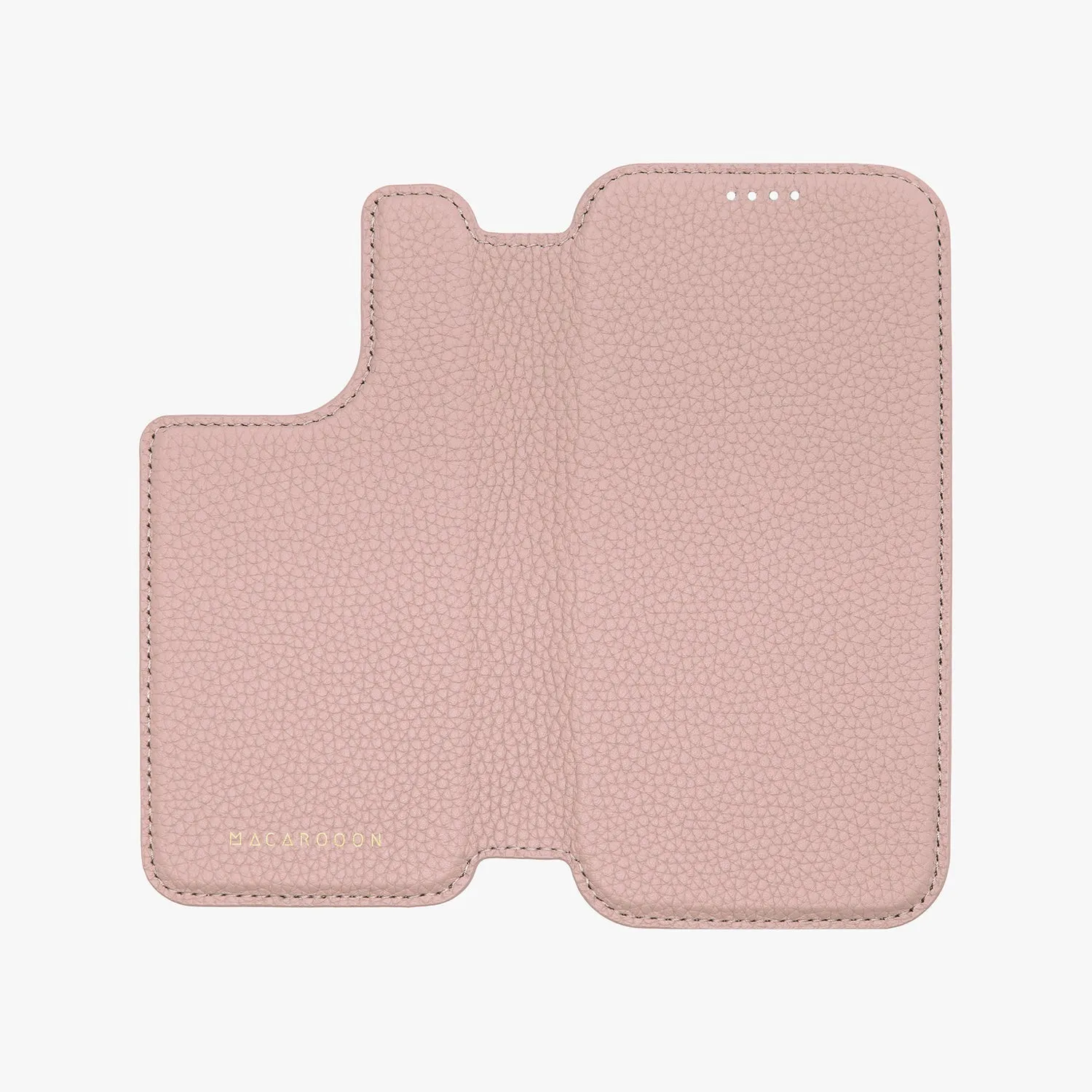Sleek iPhone 14 Pro Max MagSafe Leather Flip Cover with Leather Case