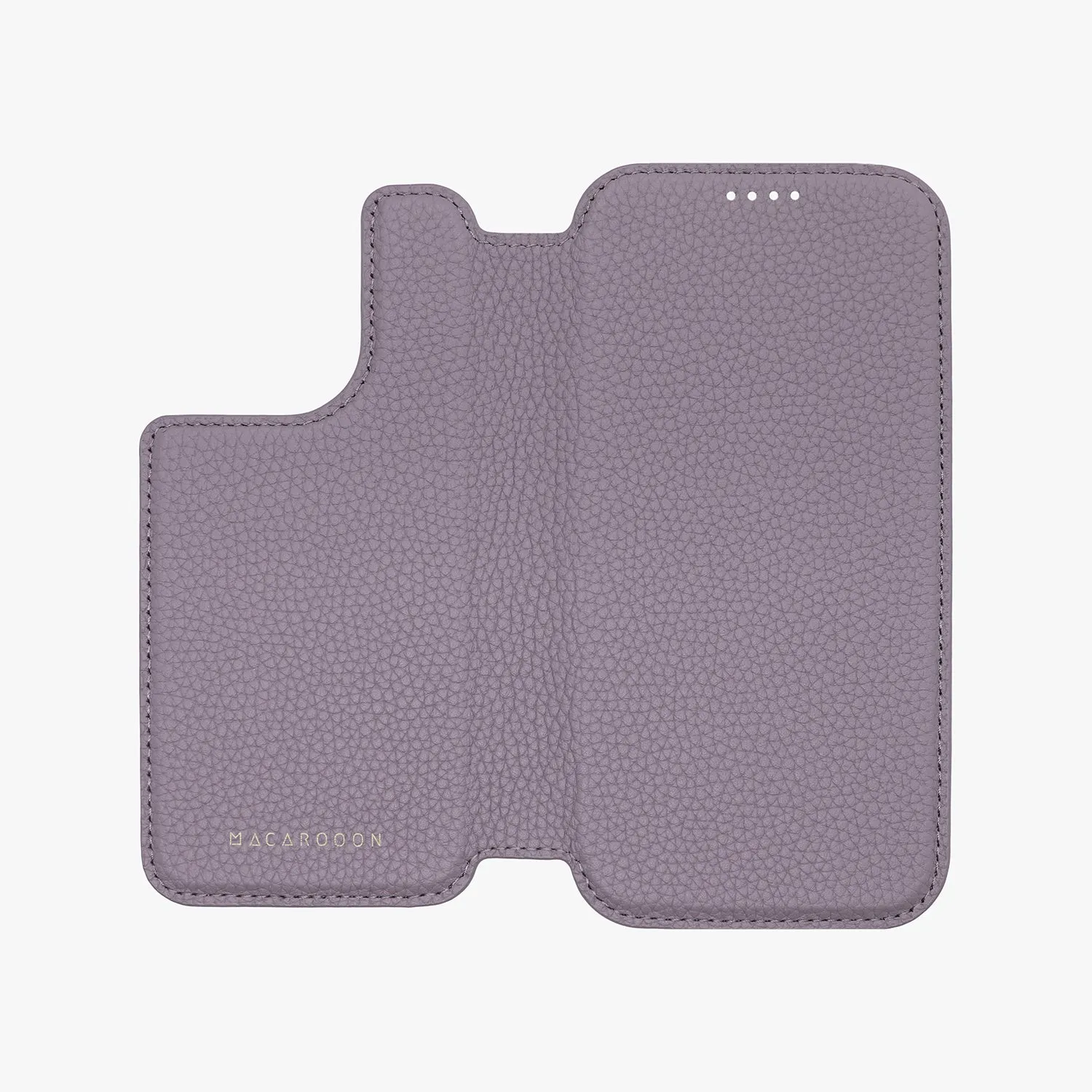 Sleek iPhone 14 Pro Max MagSafe Leather Flip Cover with Leather Case
