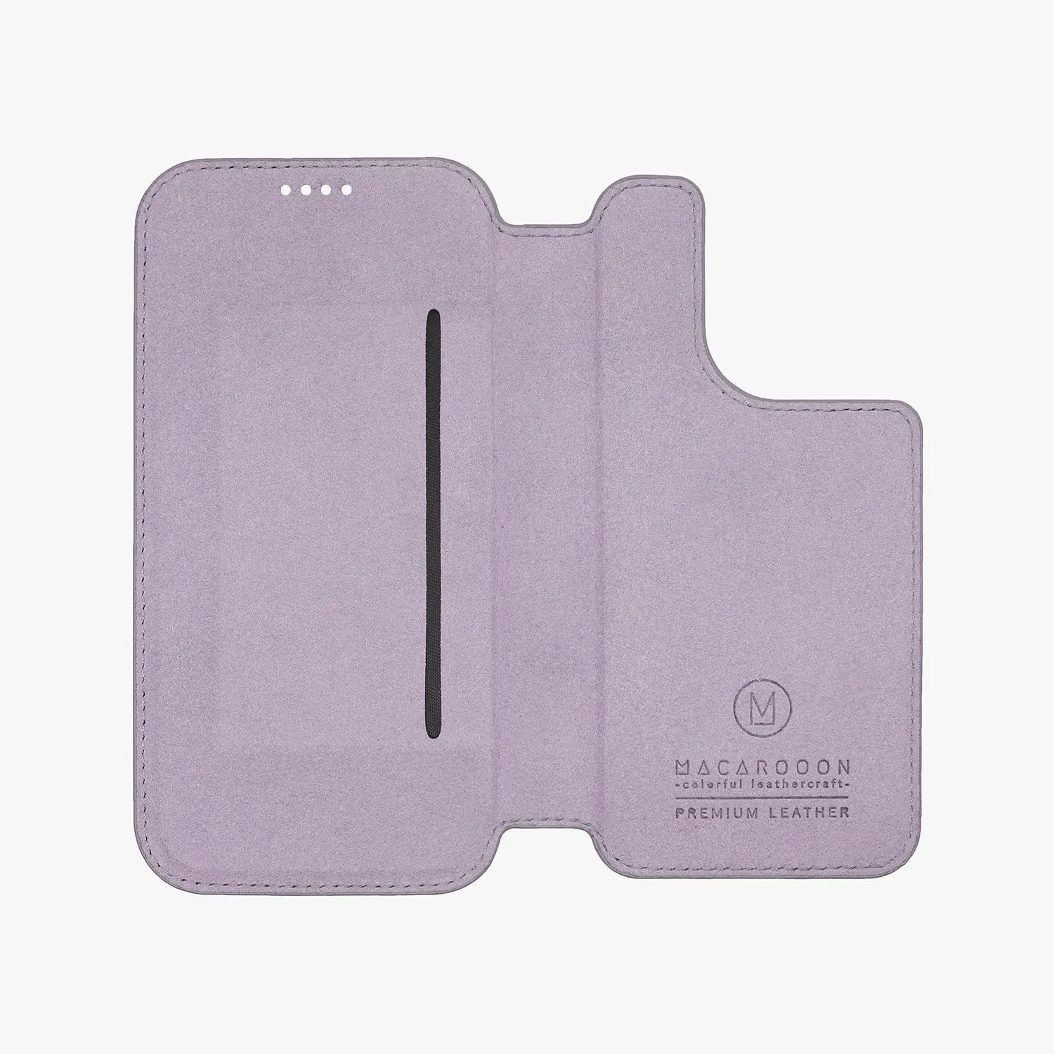 Sleek iPhone 14 Pro Max MagSafe Leather Flip Cover with Leather Case