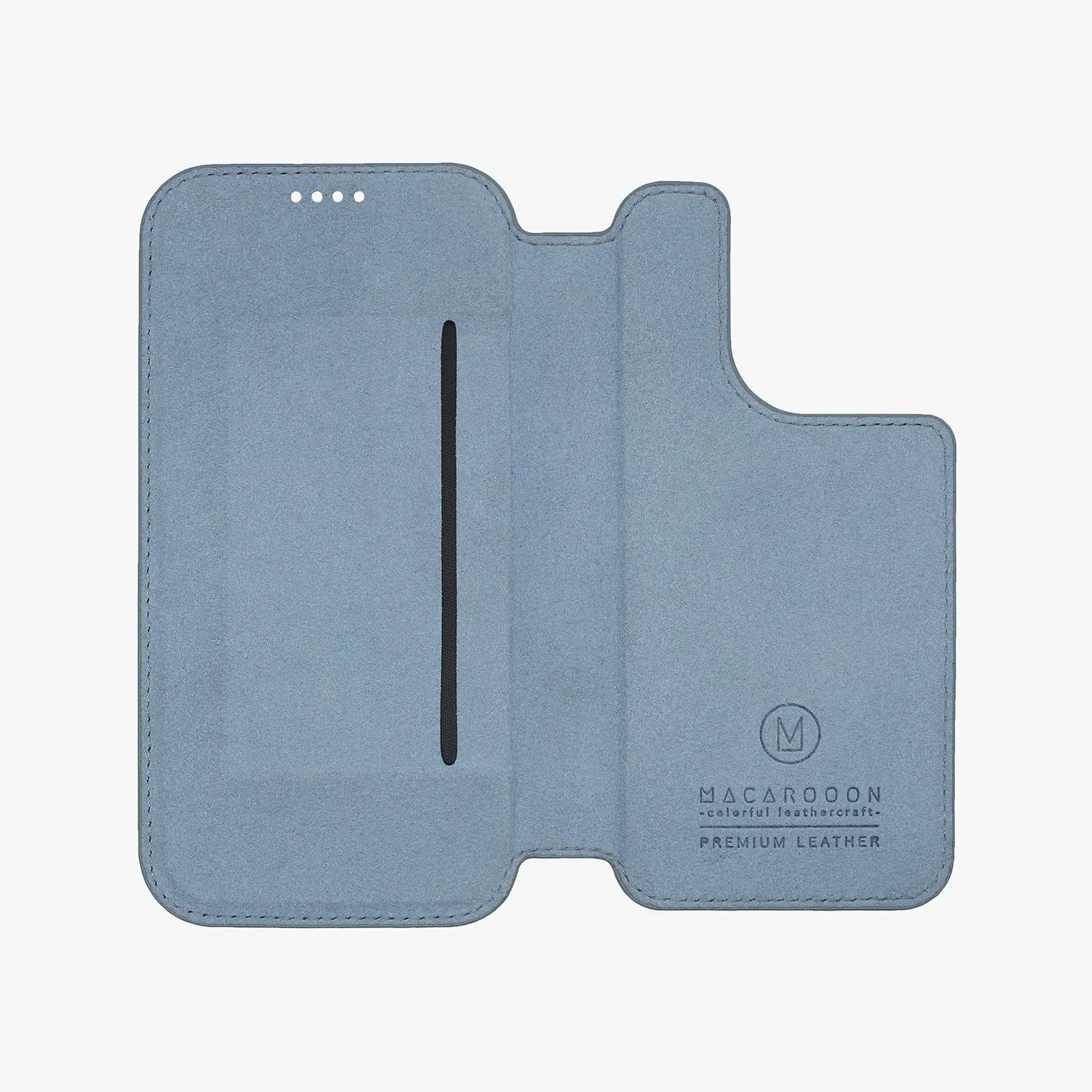 Sleek iPhone 14 Pro Max MagSafe Leather Flip Cover with Leather Case