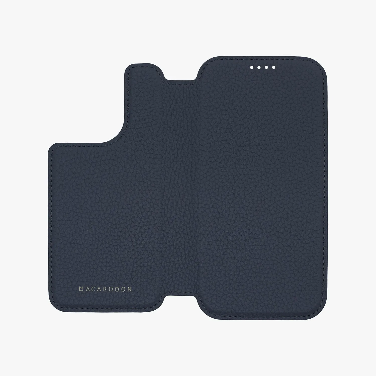 Sleek iPhone 14 Pro Max MagSafe Leather Flip Cover with Leather Case