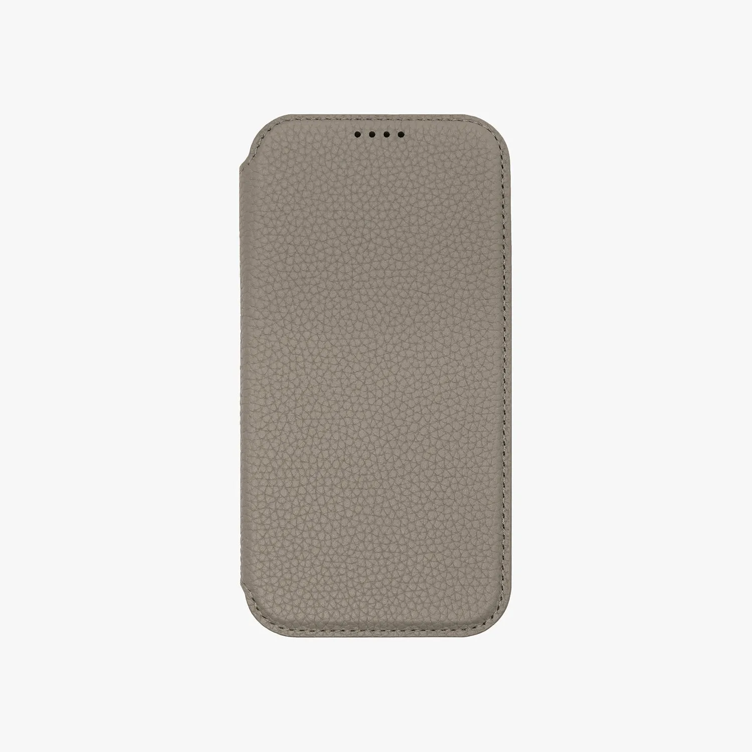 Sleek iPhone 14 Pro Max MagSafe Leather Flip Cover with Leather Case