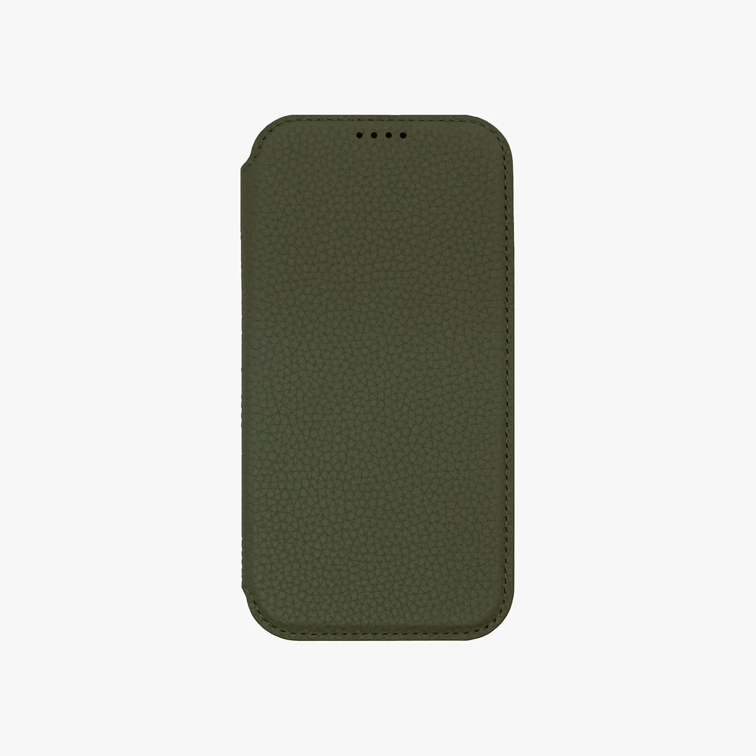 Sleek iPhone 14 Pro Max MagSafe Leather Flip Cover with Leather Case