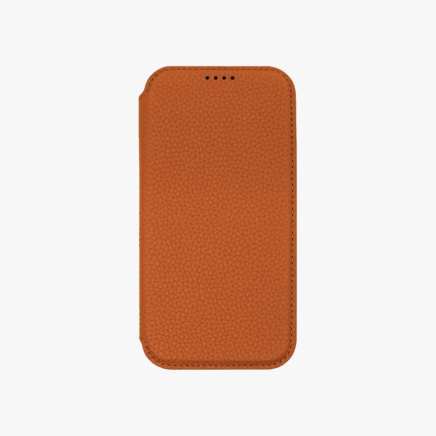 Sleek iPhone 14 Pro Max MagSafe Leather Flip Cover with Leather Case