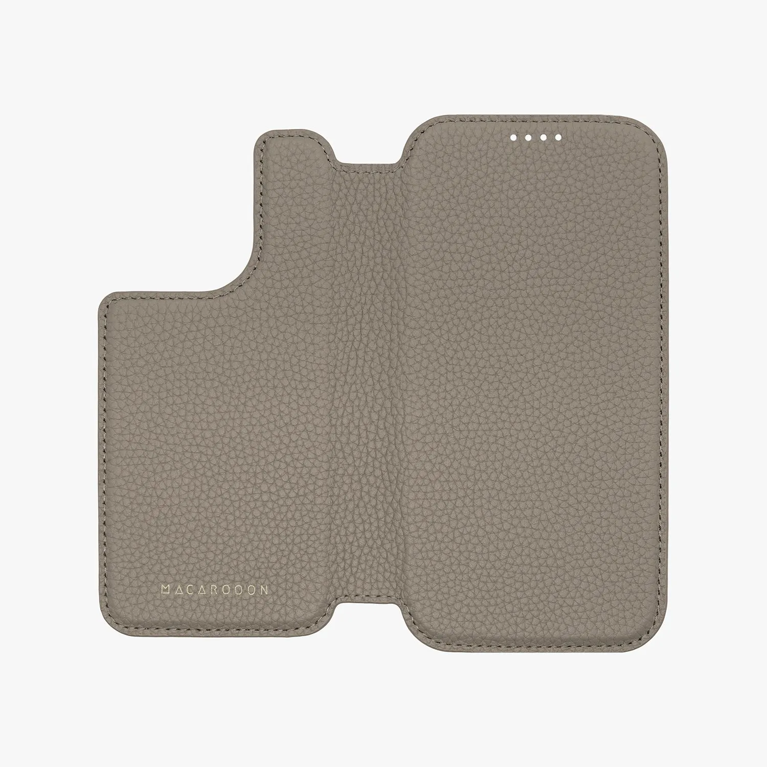 Sleek iPhone 14 Pro Max MagSafe Leather Flip Cover with Leather Case