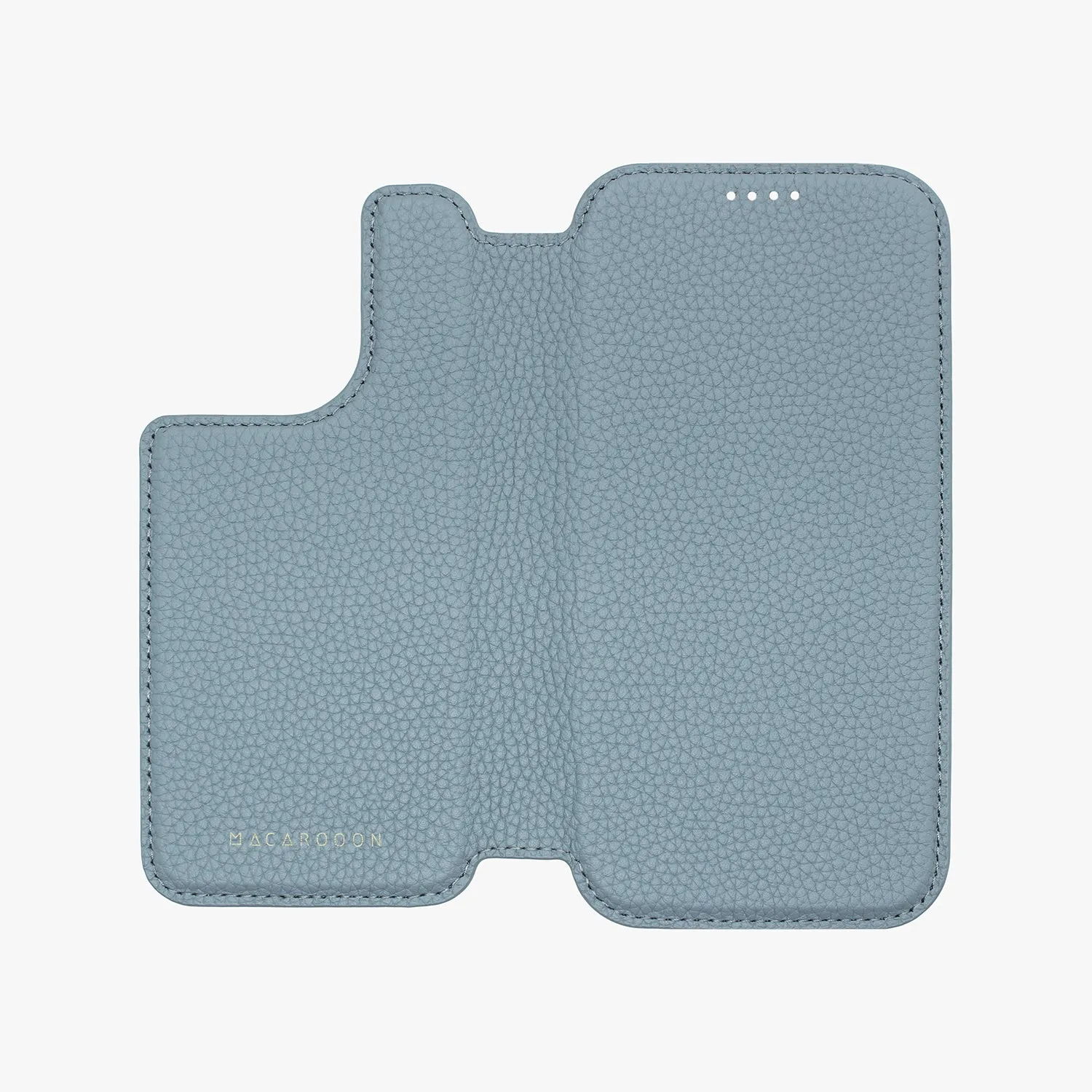 Sleek iPhone 15 Pro MagSafe Leather Flip Cover with Leather Case