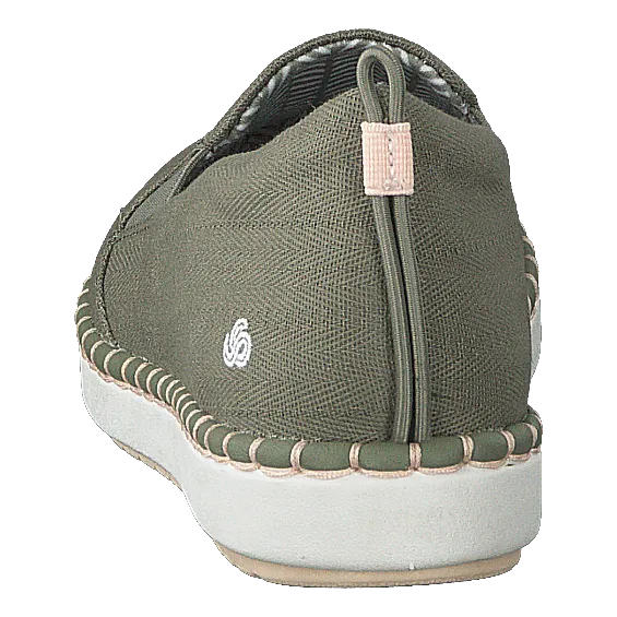 Step Glow Slip Olive