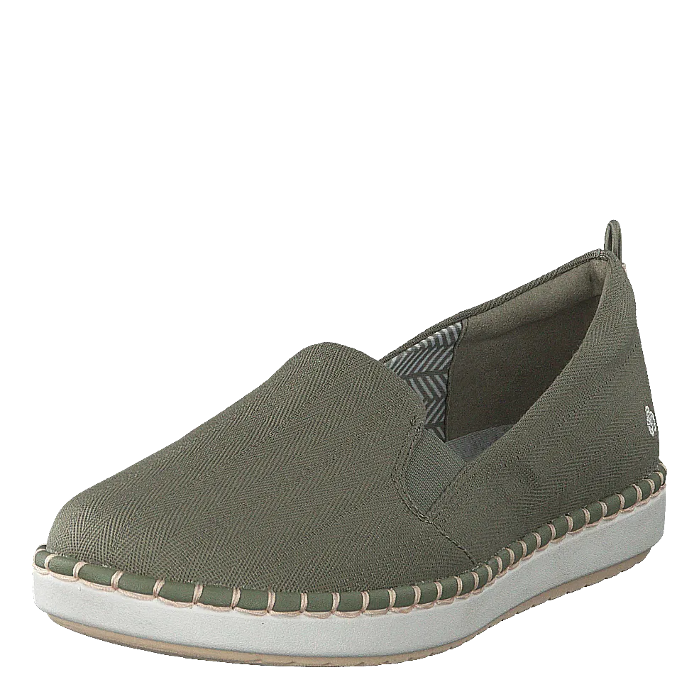Step Glow Slip Olive