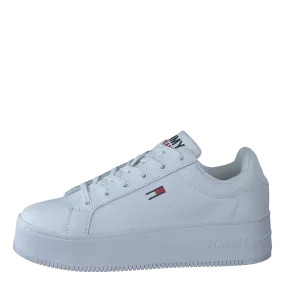 Tommy Jeans Flatform Essential White