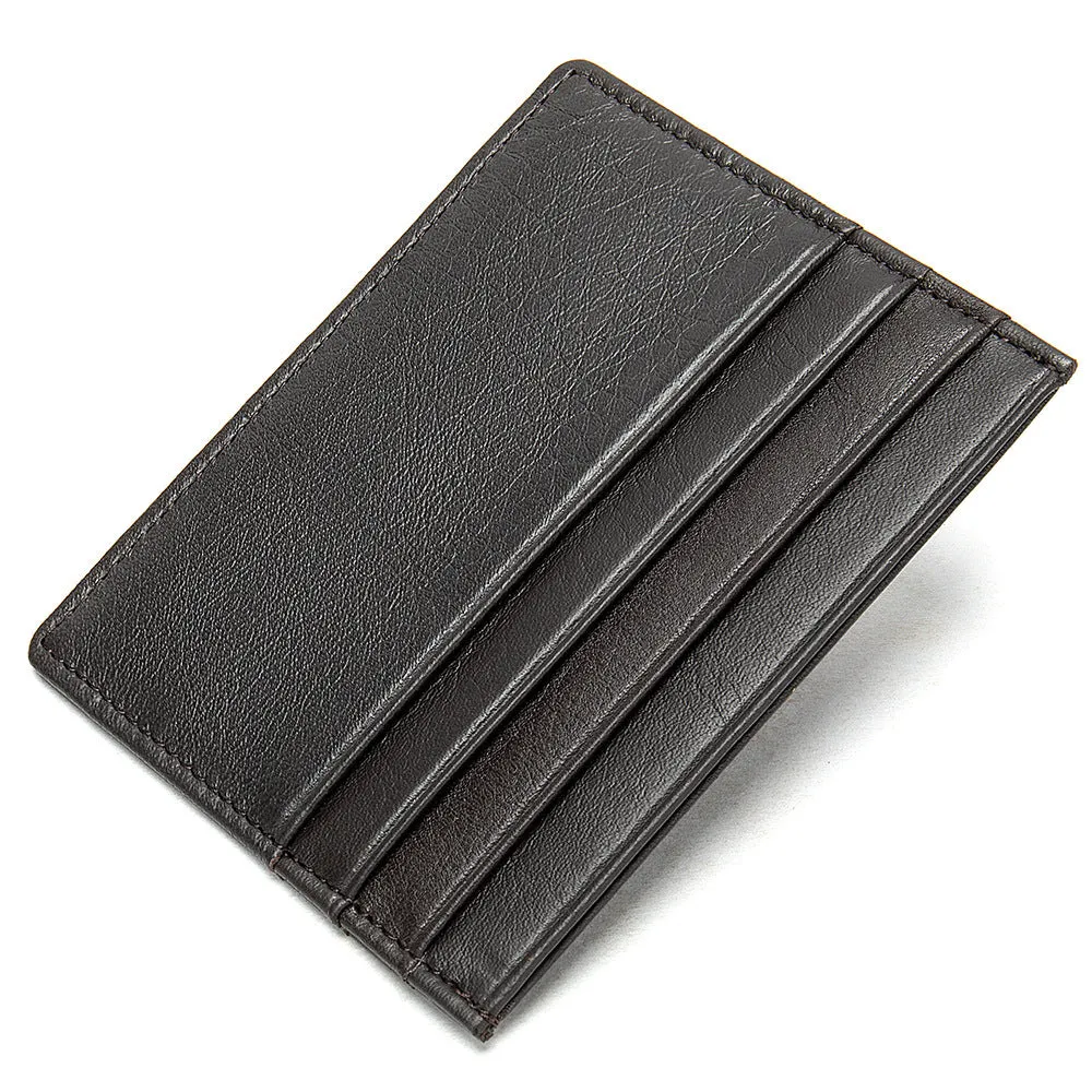 Top-Grain Leather Card Holder
