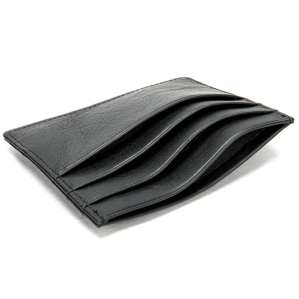 Top-Grain Leather Card Holder