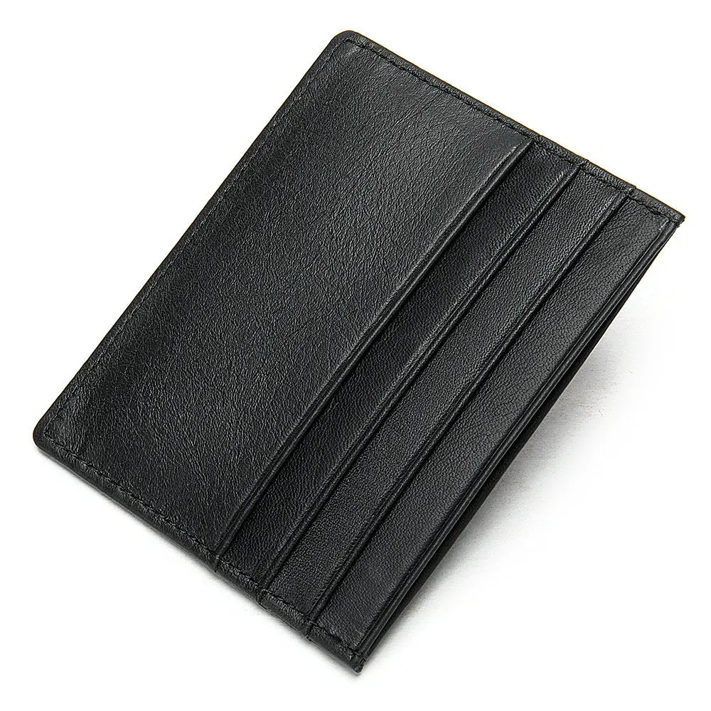 Top-Grain Leather Card Holder