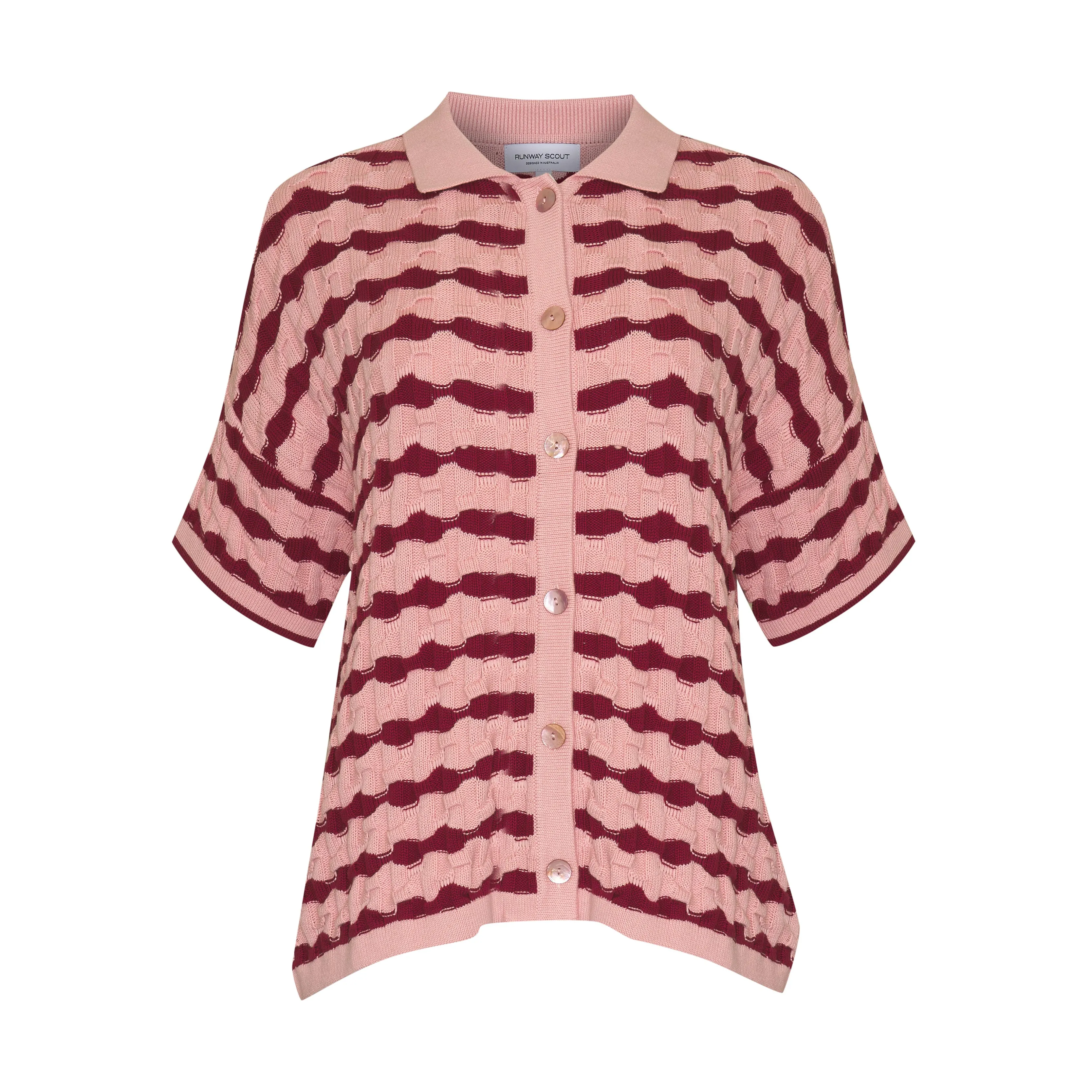 Valentine Knit Shirt (Pink)